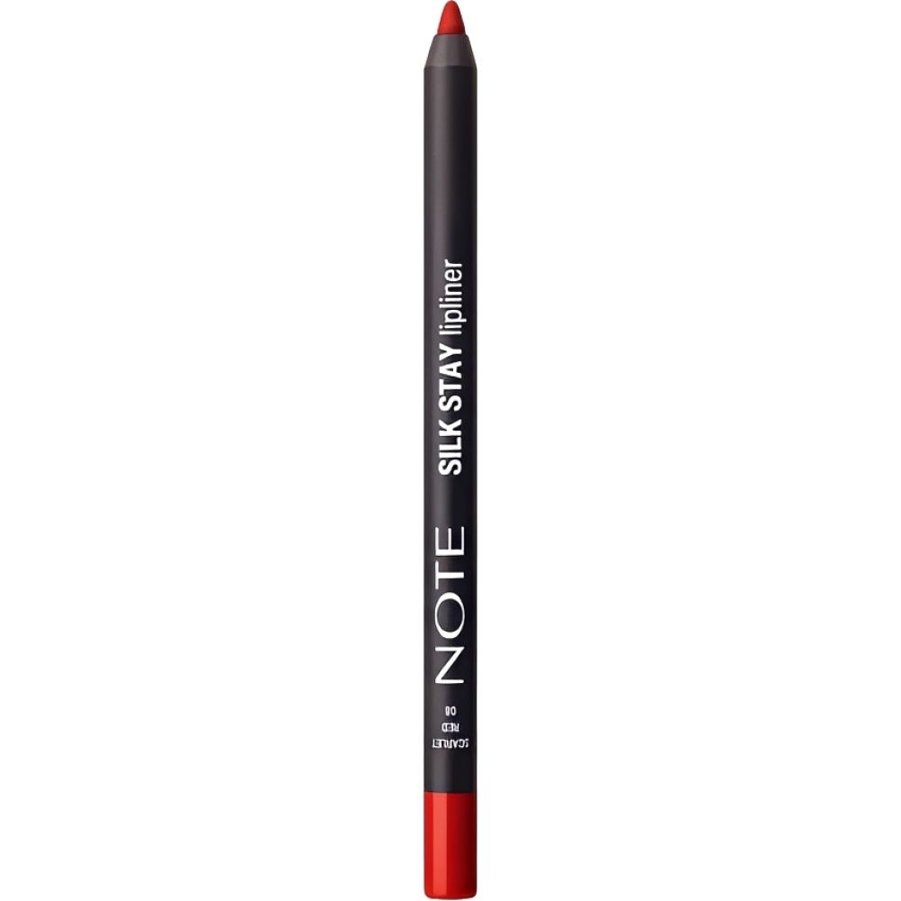 Importado Lapis Labial Note Silk Stay Lipliner 08 Scarlet