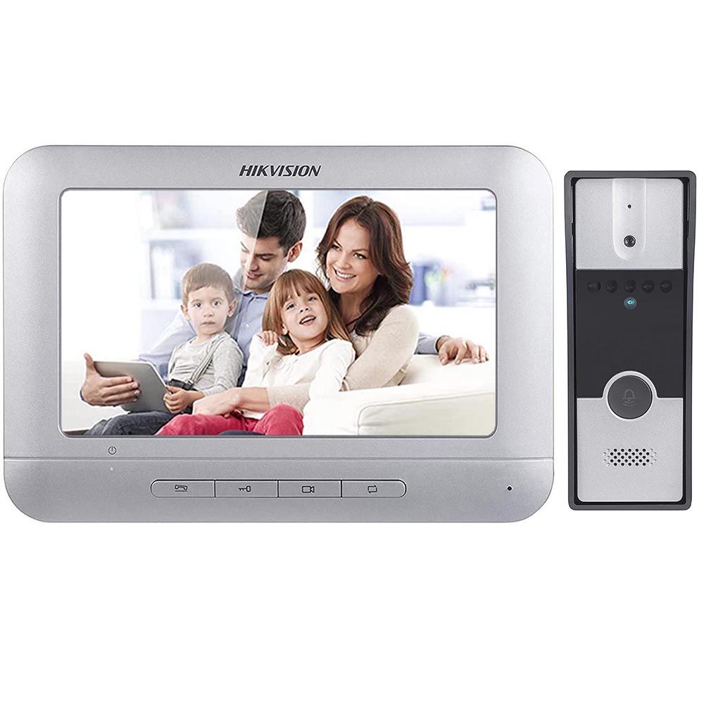 Importado Video Porteiro Hikvision Ds Kis202t Analogico
