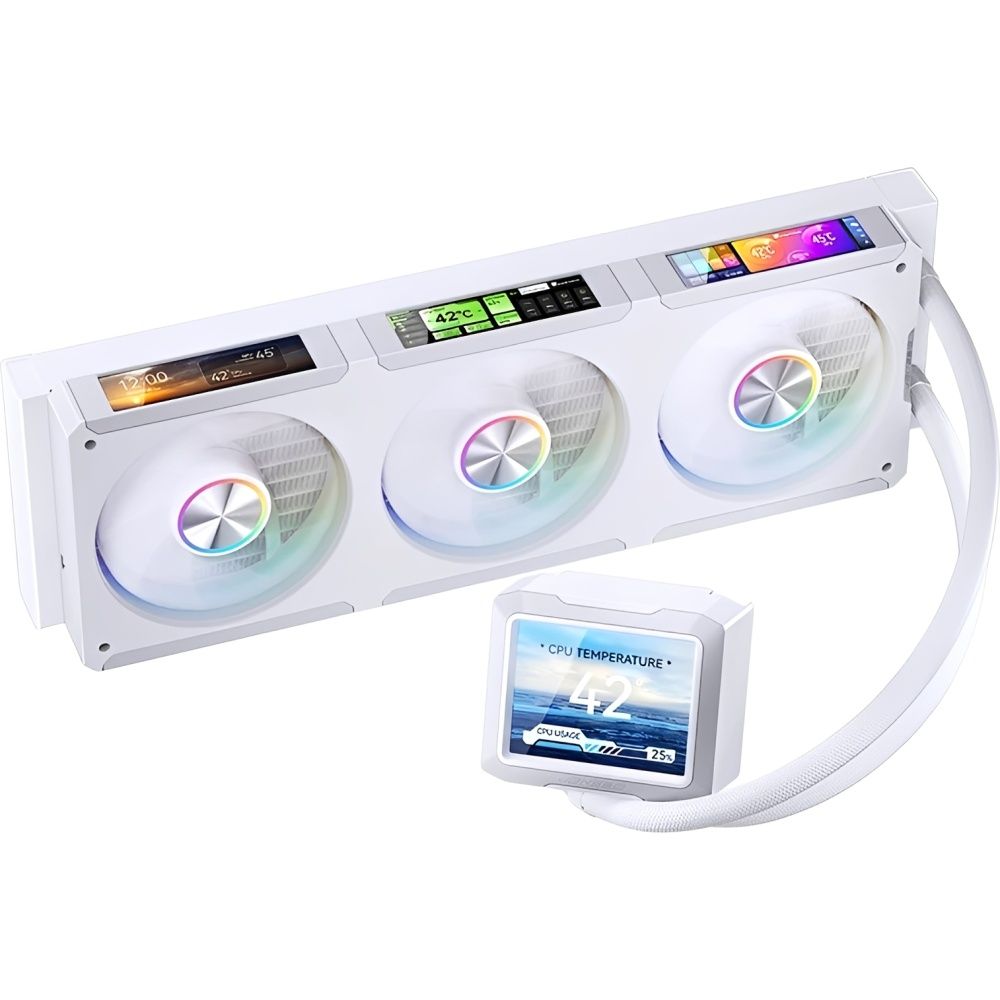 Importado Cooler Liquido Jonsbo Tf3 360SCW Digital Argb 397 Mm Para Cpu