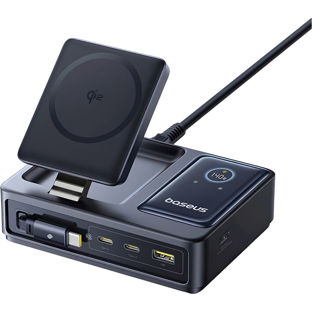 Baseus Base Carregamento Nomos Qi2 5 Em 1 140 W Cosmic P10170902123 00