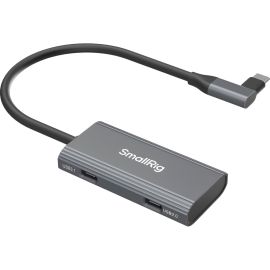Hub USB-C SmallRig 4 en 1 - Gris/Negro (4598)