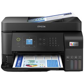 Impressora Multifuncional Epson EcoTank L5590 Wi-Fi Bivolt - Preto