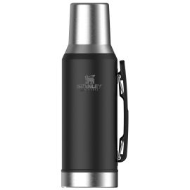 Garrafa Térmica com Alça Stanley Mate System Classic - Preto 1.2L