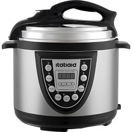 Panela de Pressão Elétrica Itatiaia PPMID1002 900 W 110v - Preto 5L